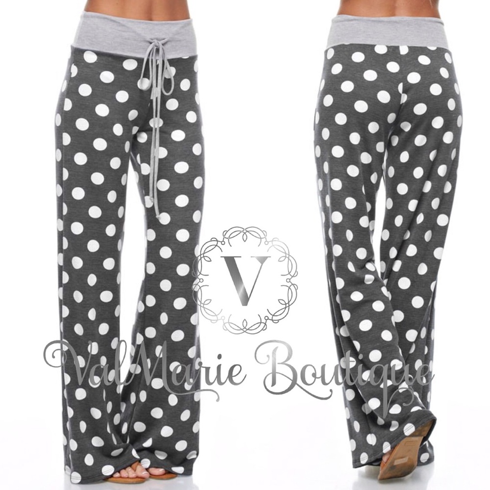 🏮LAST 1 SALE🏮 Polka dot lounge pants - Picture 2 of 3